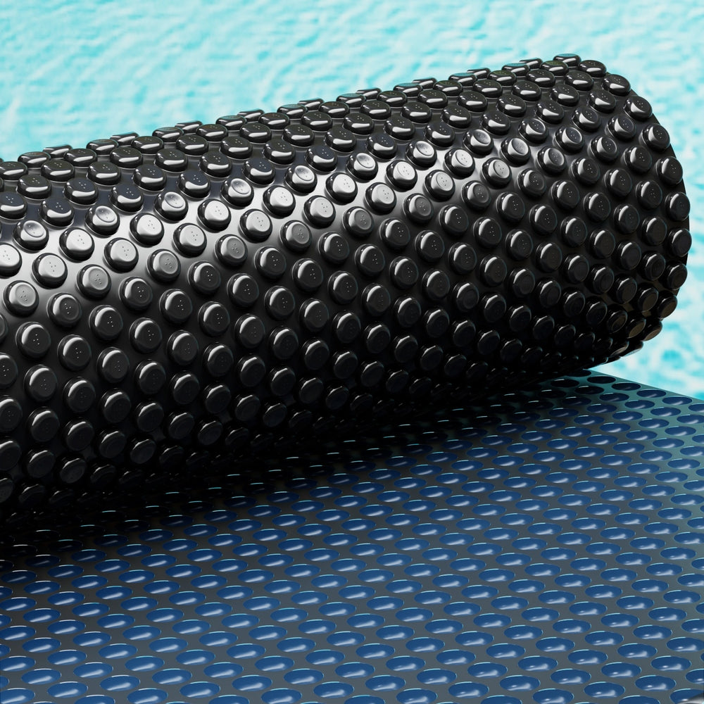 Aqua Buddy Pool Cover 600 Micron 11x4.8m Swimming Pool Solar Blanket Blue Black-6