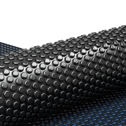 Aqua Buddy Pool Cover 600 Micron 7x4m Swimming Pool Solar Blanket Blue Black-0