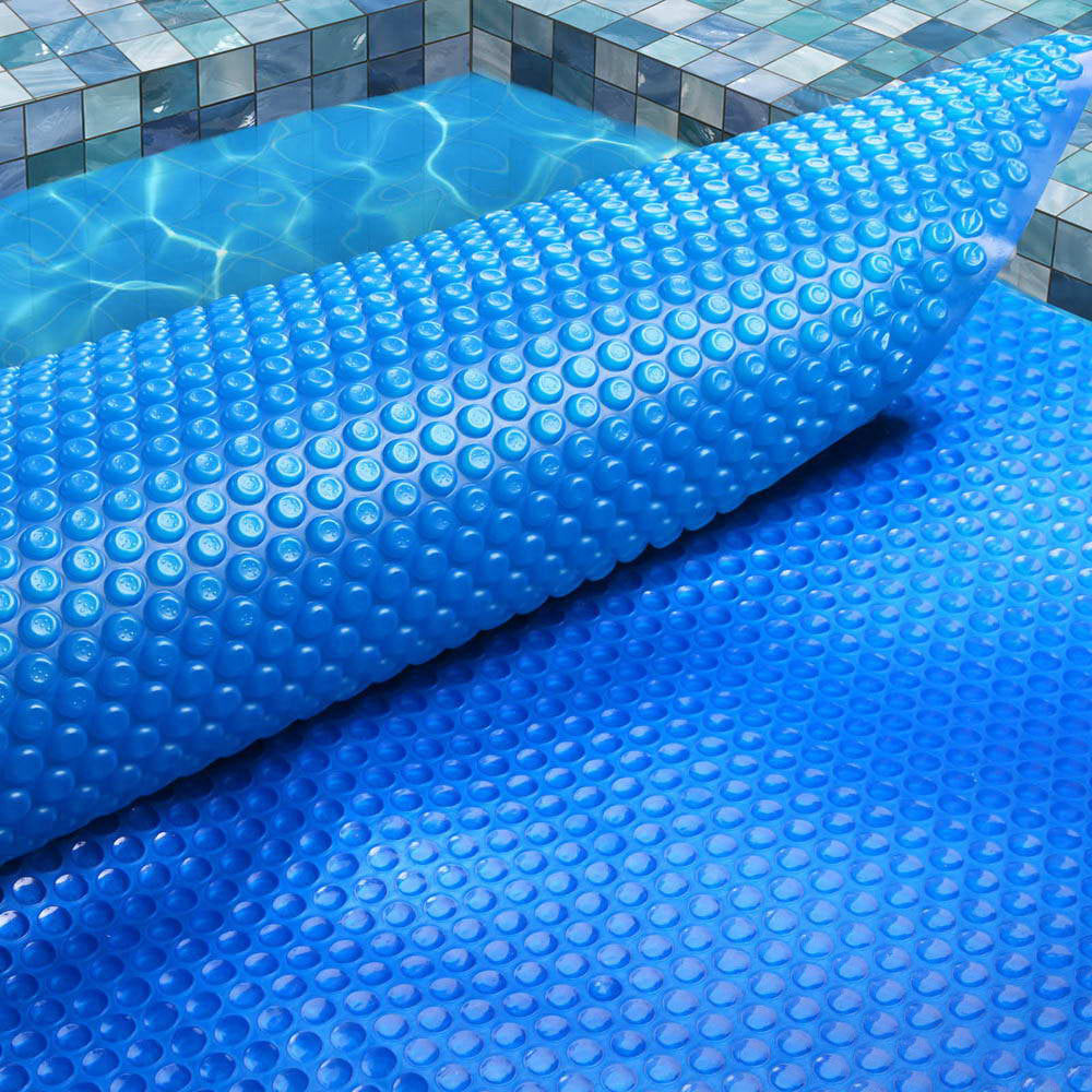 Aquabuddy Pool Cover 500 Micron 8x4.2m Swimming Pool Solar Blanket Blue-6