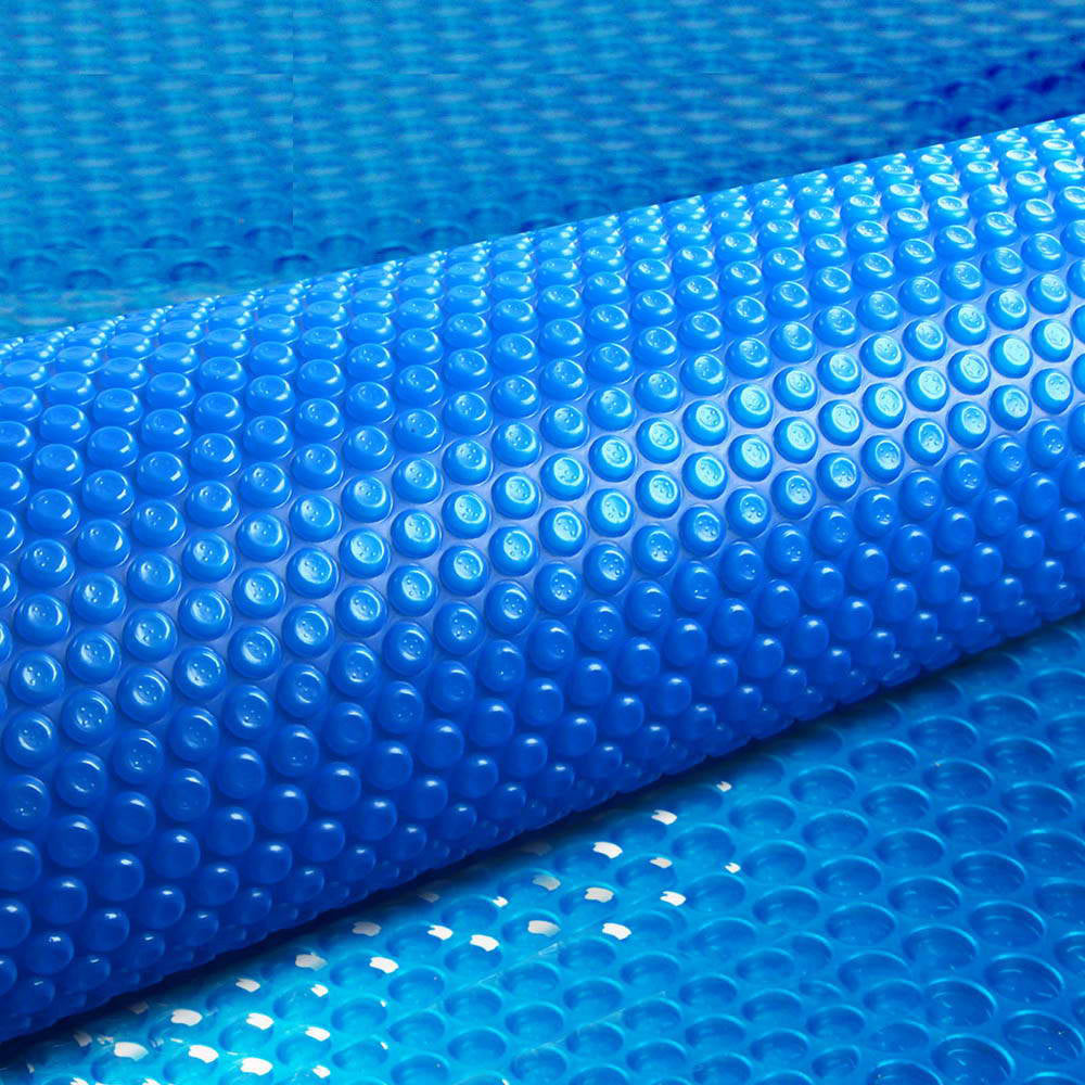 Aquabuddy Pool Cover 500 Micron 9.5x5m Swimming Pool Solar Blanket Blue-0