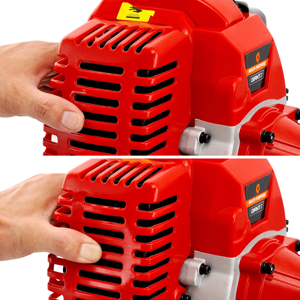 Giantz 62CC Pole Chainsaw Hedge Trimmer 12in Chain Saw 4.3m Long Reach-6