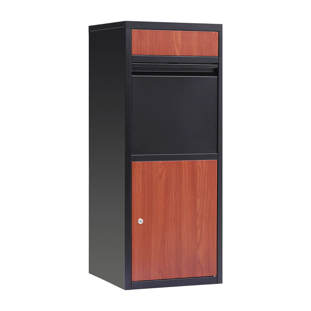 Gardeon Parcel Letterbox Drop Box Package Black-2