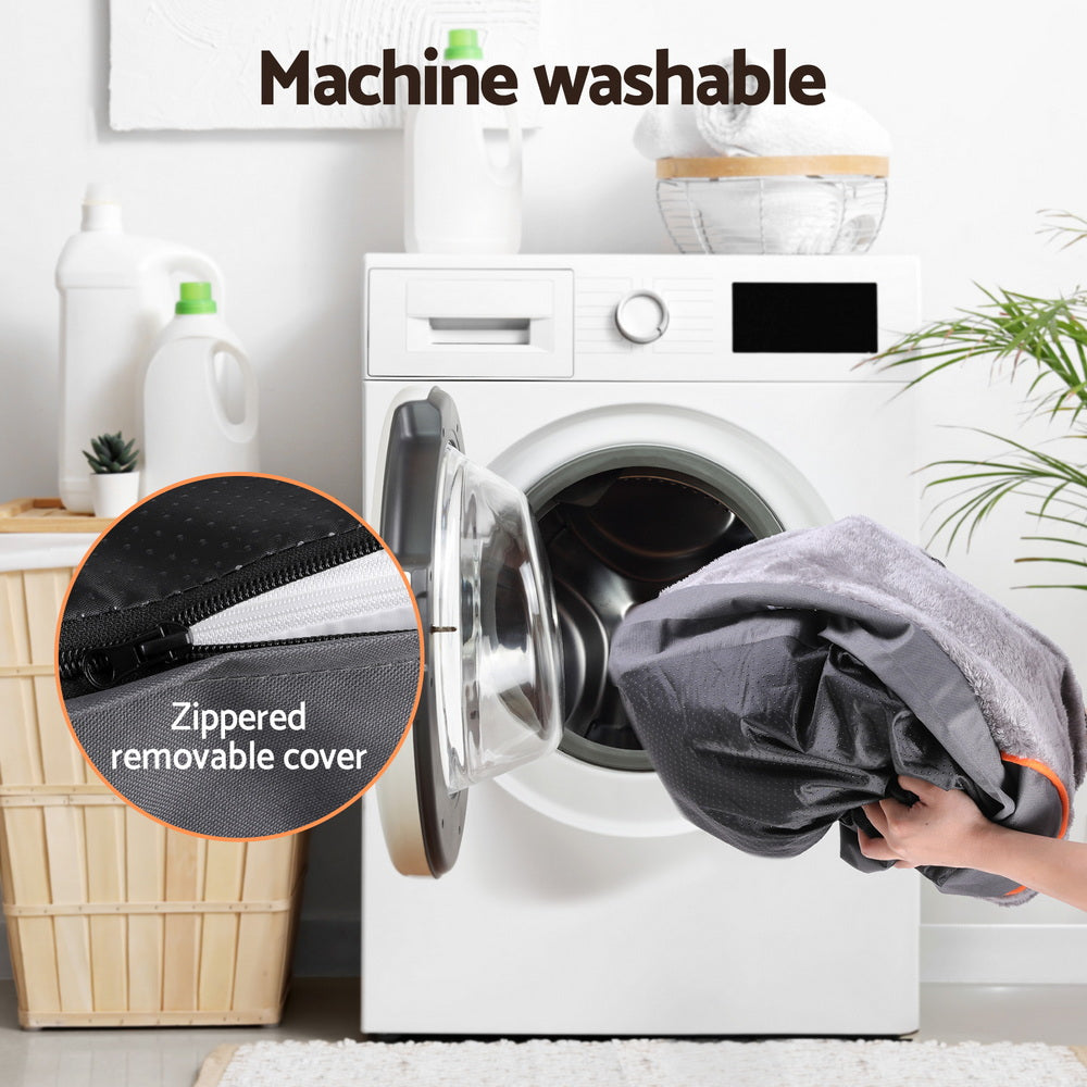 i.Pet Pet Bed Orthopedic Washable Dog Bed Plush Fleece Sofa Cushion Mat-5