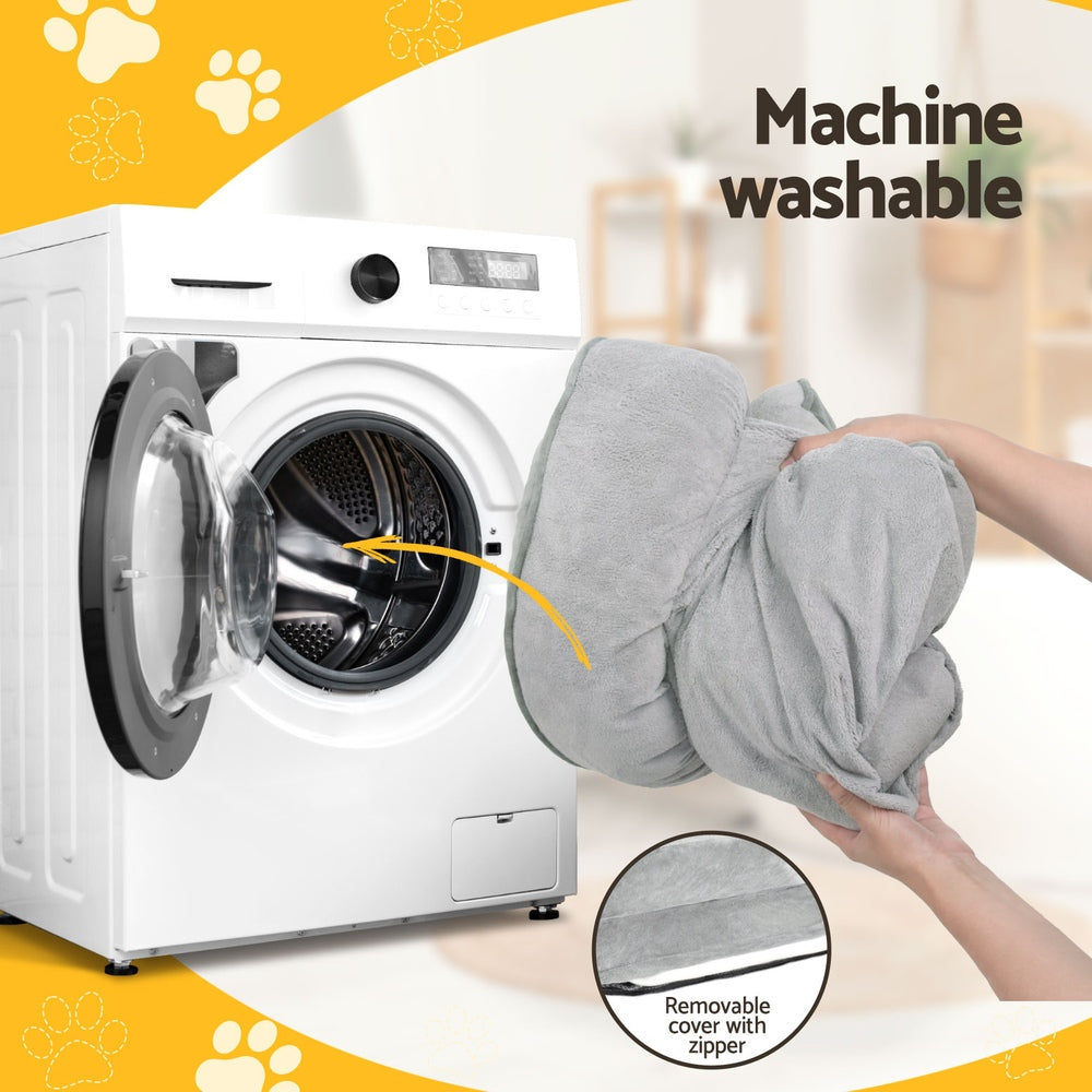 i.Pet Pet Bed Dog Calming Soft Cushion Egg Crate Large Sofa Washable Removable-5