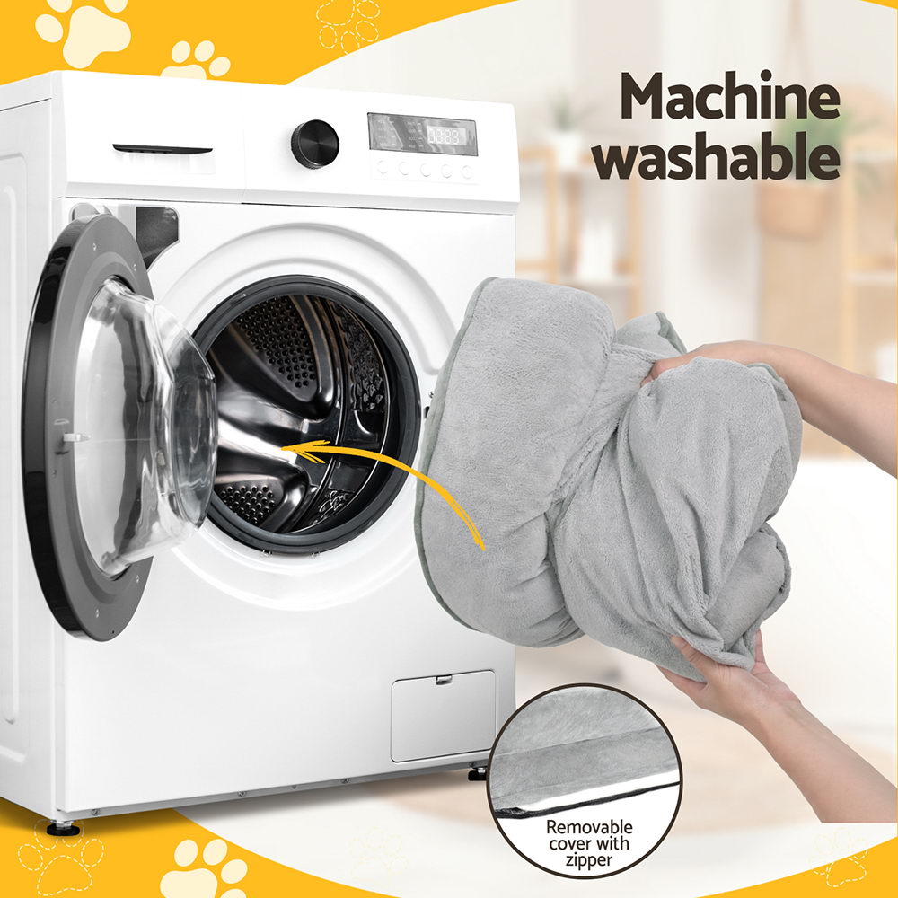 i.Pet Pet Bed Dog Calming Soft Cushion Egg Crate Large Sofa Removable Washable-5