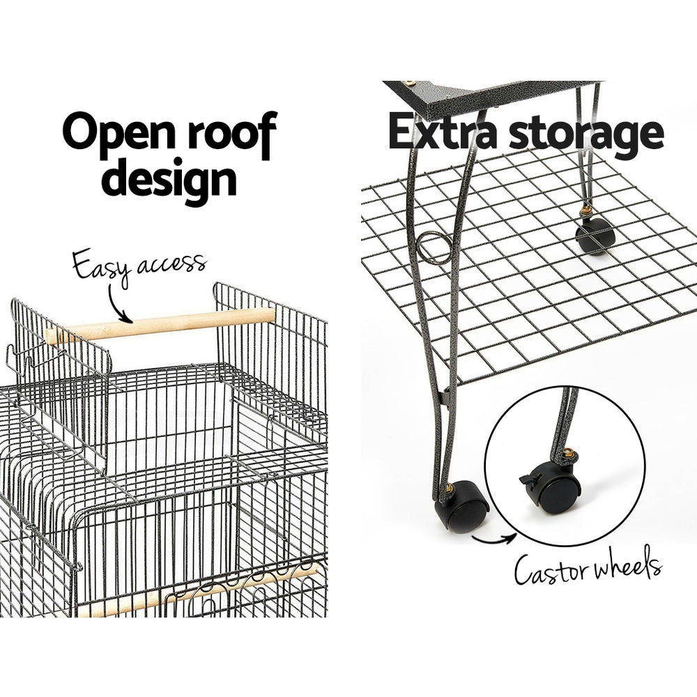 i.Pet Bird Cage 145cm Large Aviary-3