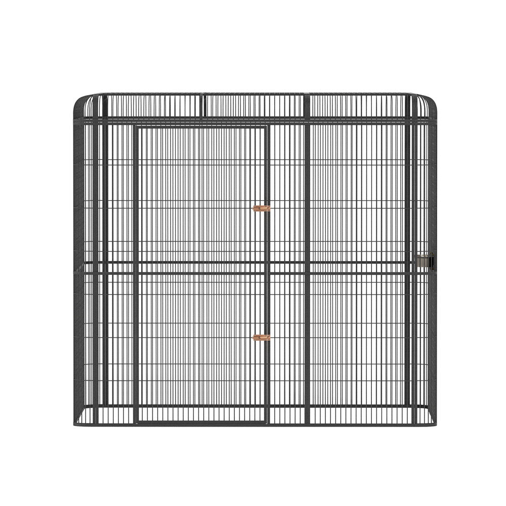 i.Pet Bird Cage Large Walk-in Aviary Budgie Perch Cage Parrot Pet Huge 203cm-2