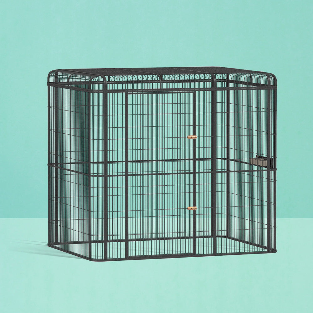 i.Pet Bird Cage Large Walk-in Aviary Budgie Perch Cage Parrot Pet Huge 203cm-6