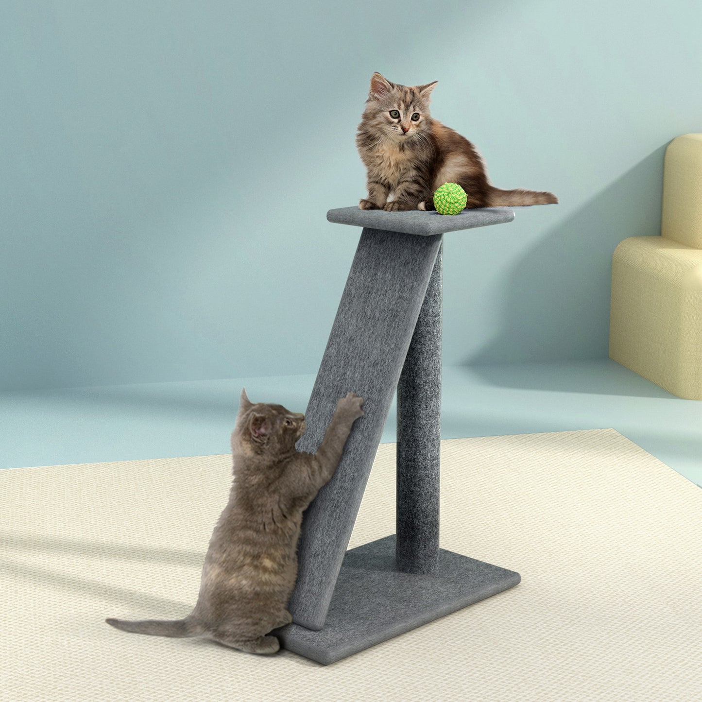 i.Pet Cat Tree 82cm Scratching Post Tower Scratcher Condo Trees Climb House-7