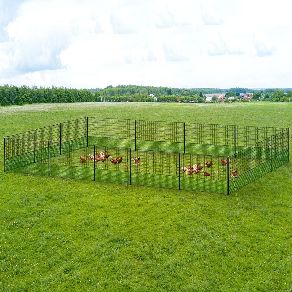 i.Pet Chicken Fence Electric 50Mx125CM Poultry Netting-7