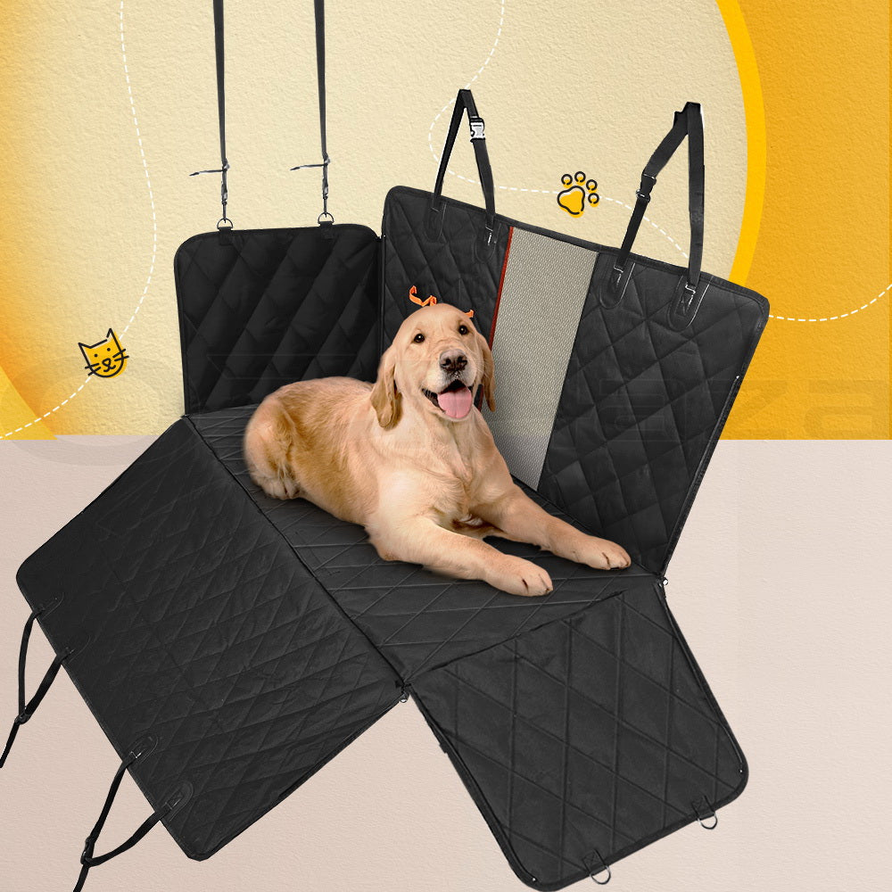 i.Pet Pet Car Seat Cover Dog Protector Hammock Back Waterproof Belt Non Slip Mat-7