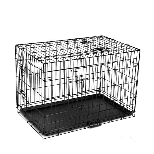 i.Pet 36" Dog Cage Crate Kennel 3 Doors-0