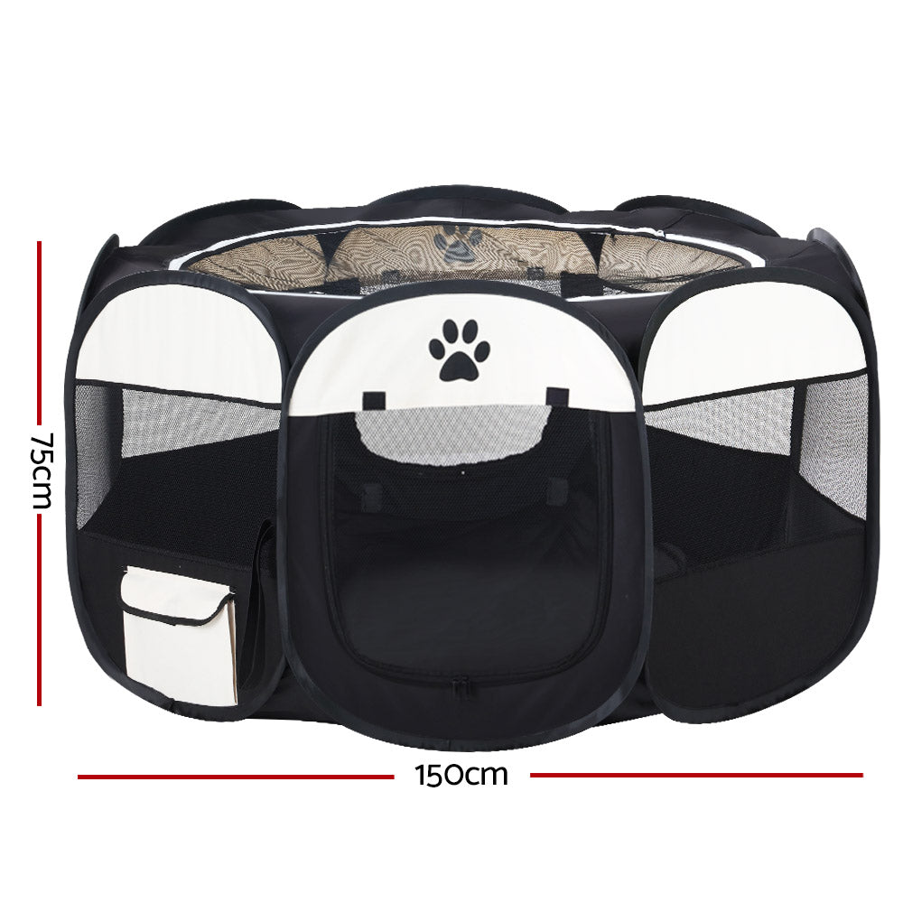 i.Pet Dog Playpen Tent Pet Crate Fence 3XL Enclosure-1