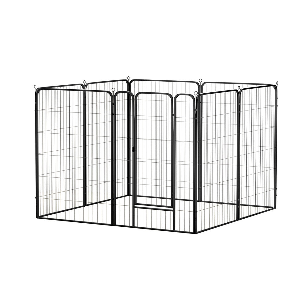 i.Pet Pet Dog Playpen 48" Enclosure 8 Panel Cage Kennel Puppy Fence Play Pen-2