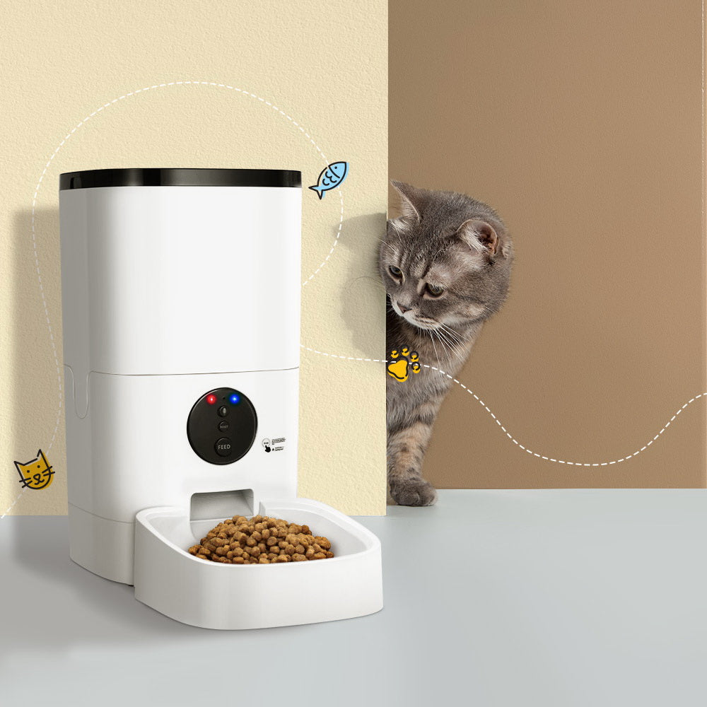 i.Pet Automatic Pet Feeder 6L Wifi Auto Dog Cat Smart Food Dispenser Timer-7