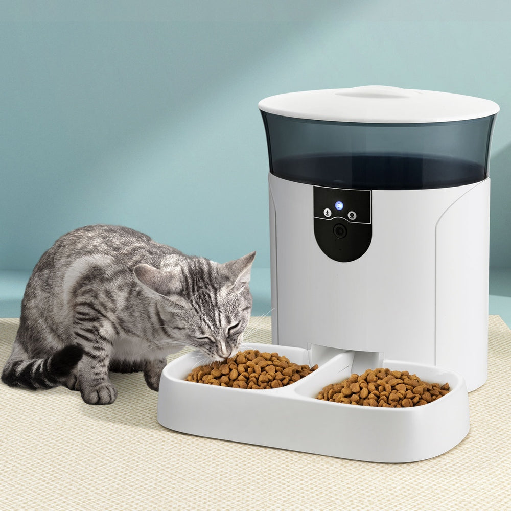 i.Pet Automatic Pet Feeder Dog Cat Camera Wifi Smart Food Dispenser Timer 7L APP-6