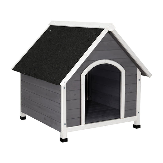 i.Pet Dog Kennel Wooden Large House Outdoor Indoor Puppy Pet Cabin Weatherproof XL-0