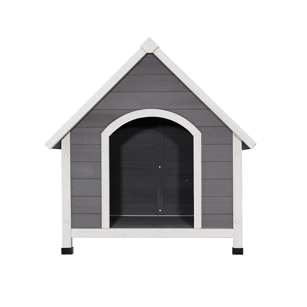 i.Pet Dog Kennel Wooden Large House Outdoor Indoor Puppy Pet Cabin Weatherproof XL-2