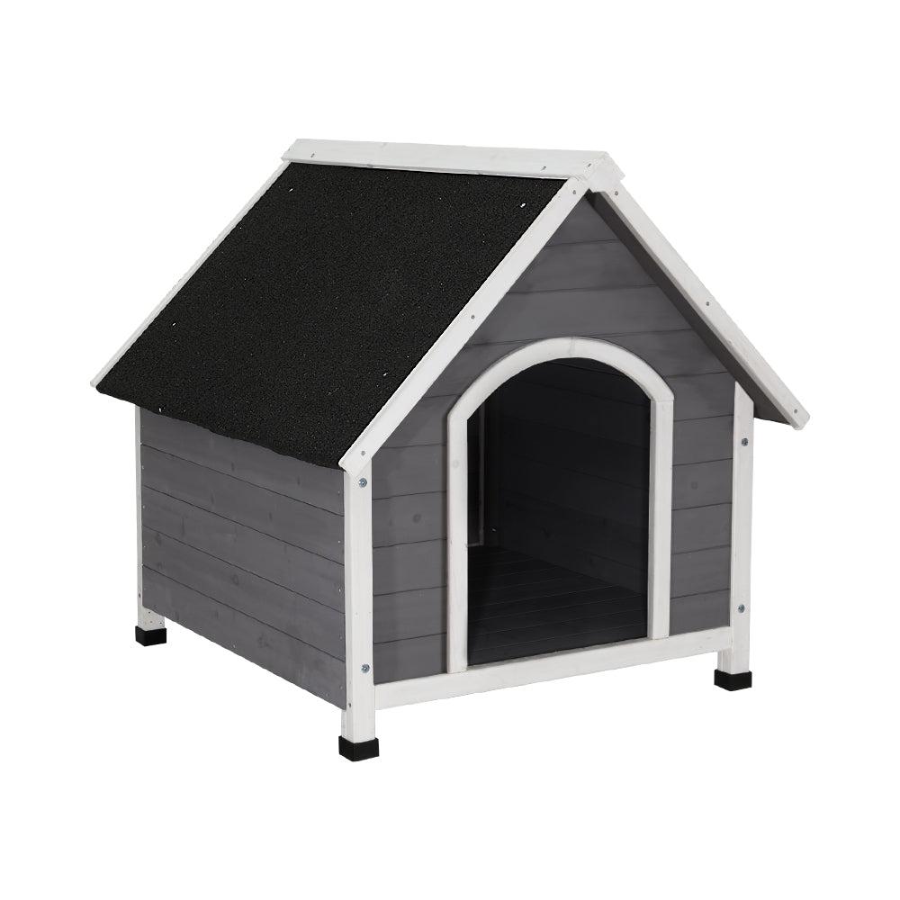 i.Pet Dog Kennel Wooden Large Outdoor House Indoor Puppy Pet Cabin Weatherproof-0