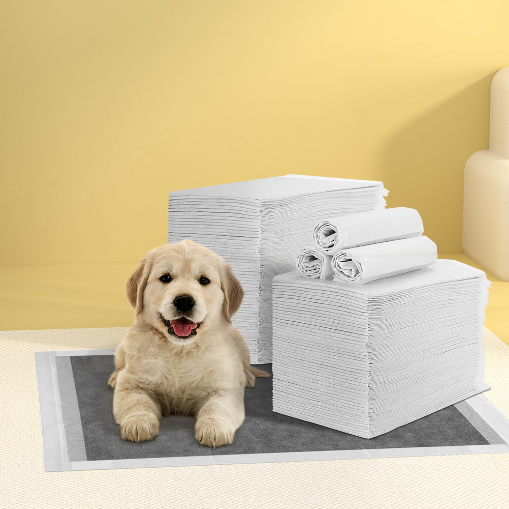 i.Pet Pet Training Pads 400pcs 60x60cm Puppy Dog Toilet Pee Indoor Super Absorbent Grey-6