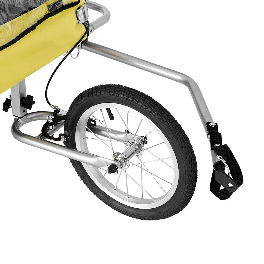 i.Pet Pet Bike Trailer Dog Stroller Pram Bicycle Large Travel Cycling Foldable-3