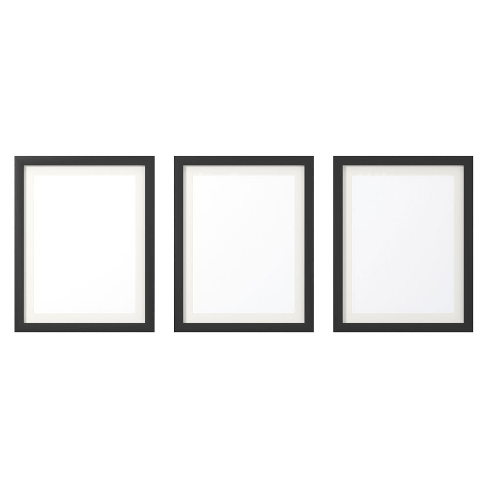 Artiss Photo Frame 3PCS Set Black-0