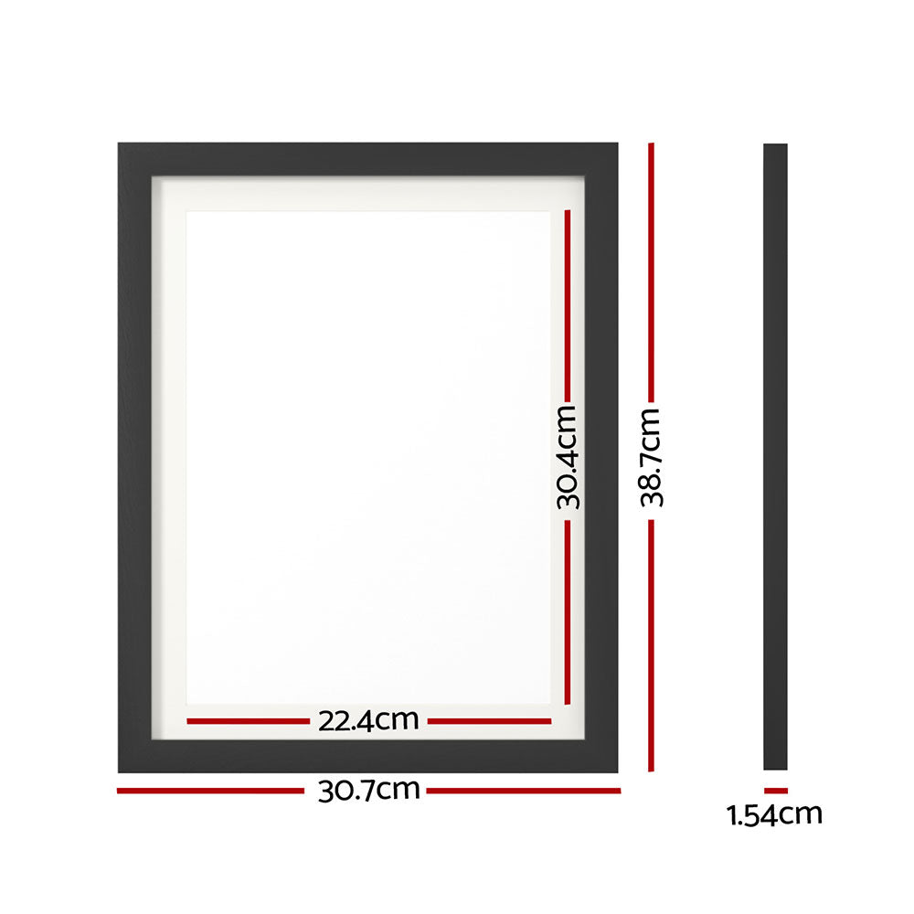 Artiss Photo Frame 3PCS Set Black-1