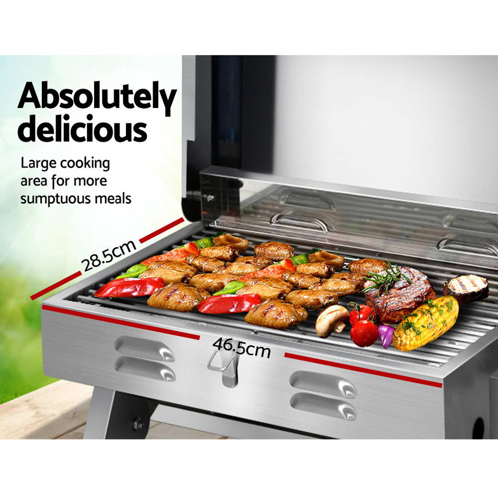 Grillz Portable Gas BBQ Grill-5