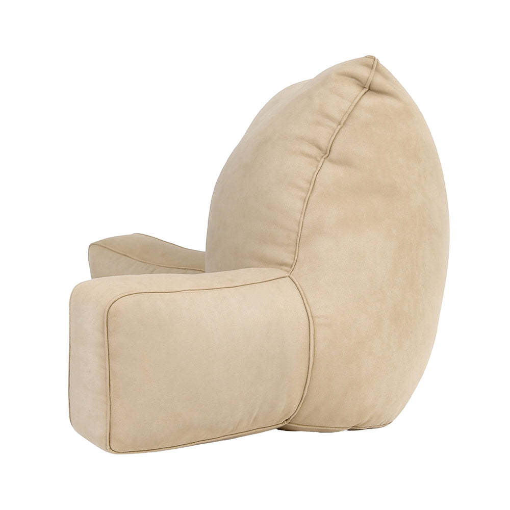 Giselle Reading Pillow Back Rest Lumbar Support Cushion Oatmeal-2