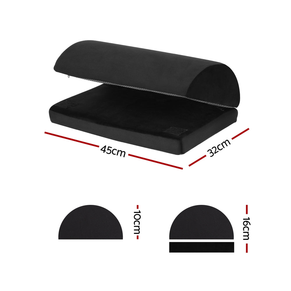 Giselle Memory Foam Footrest Cushion Adjustable Pillow-1