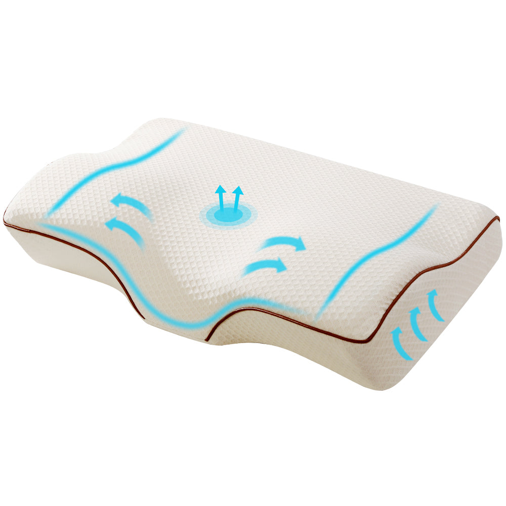 Giselle Bedding Memory Foam Contour Pillow-0