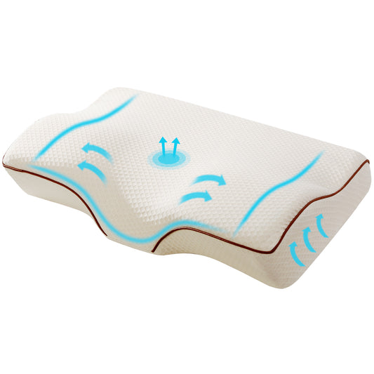 Giselle Bedding Memory Foam Contour Pillow-0