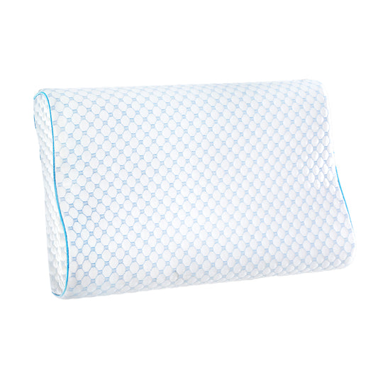 Giselle Bedding Memory Foam Contour Pillow Cool Gel-0