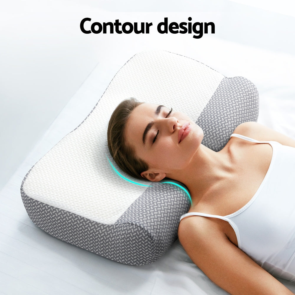 Giselle Contour Pillow Memory Foam-3