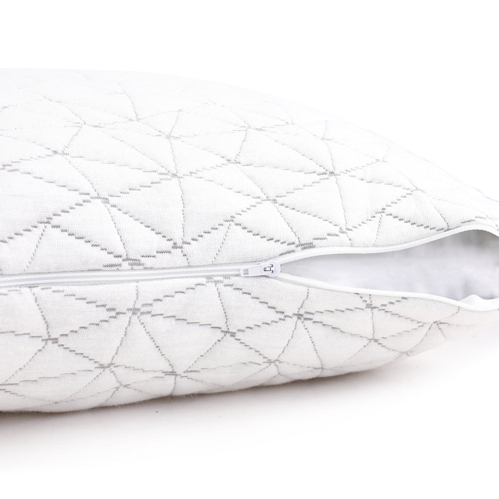 Giselle Bedding Memory Foam Pillow King Size Twin Pack-4