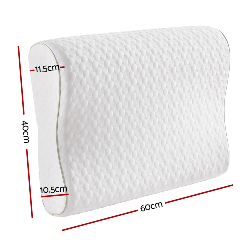 Giselle Memory Foam Pillow Contour Neck-1