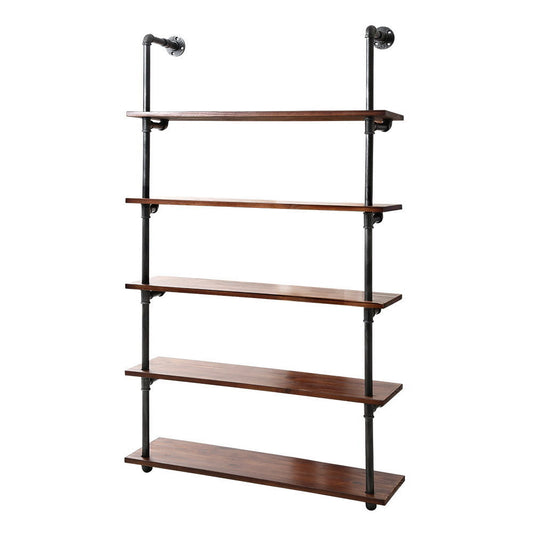 Artiss Floating DIY Pipe Shelf 5 Tiers - ISSA-0