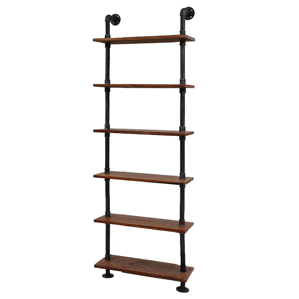 Artiss Floating DIY Pipe Shelf 6 Tiers - IDA-0