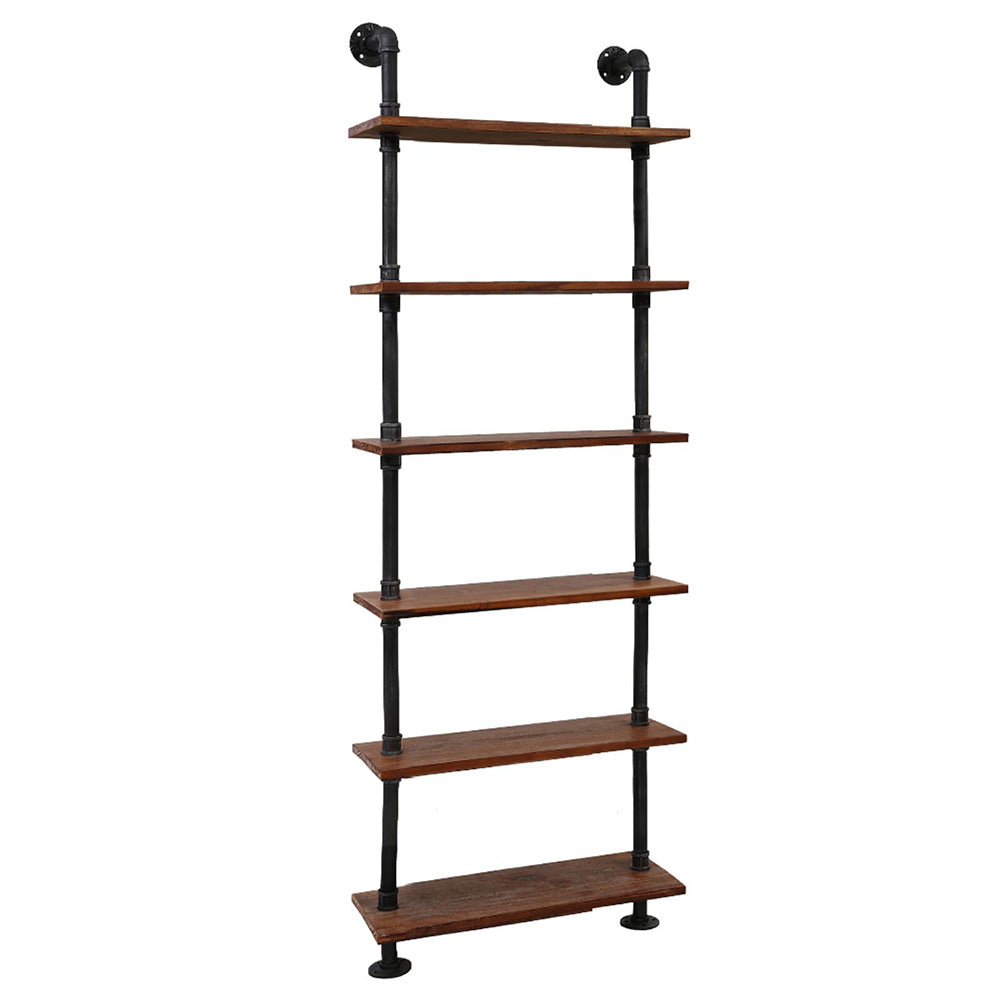 Artiss Floating DIY Pipe Shelf 6 Tiers - IDA-2