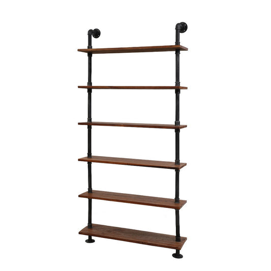 Artiss Floating DIY Pipe Shelf 6 Tiers - IRA-0