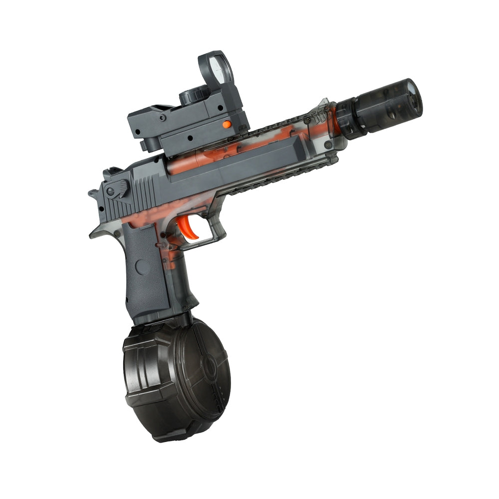 Keezi Kids Adult Electric Water Gun 500ml Water Tank Light Squirt Guns Toys Grey-1