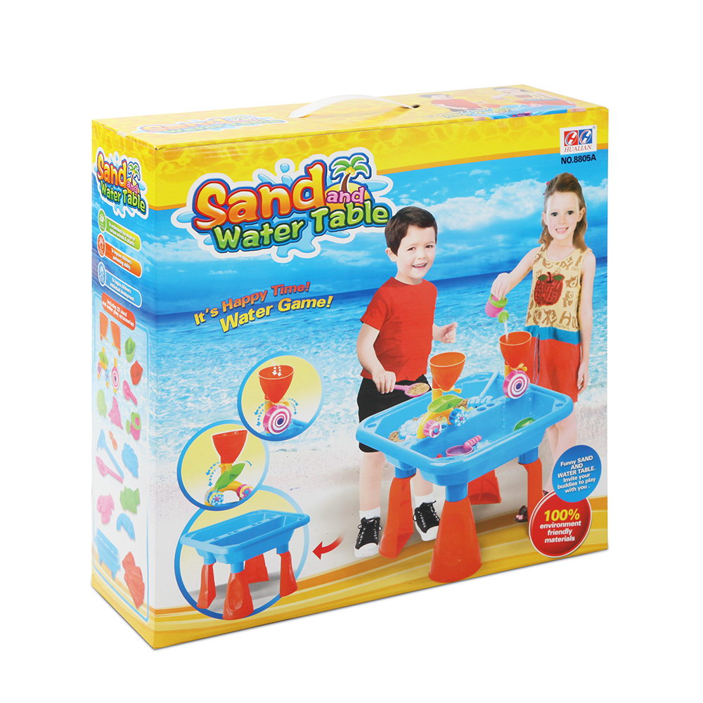 Keezi Kids Sandpit Pretend Play Sets Beach Toys Outdoor Sand Water Table Set-5