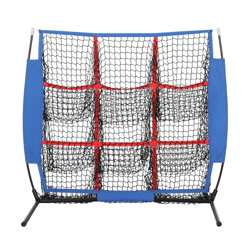 Everfit Soccer Net Baseball Pitching Football Goal Training Aid 9 Target Zone-2