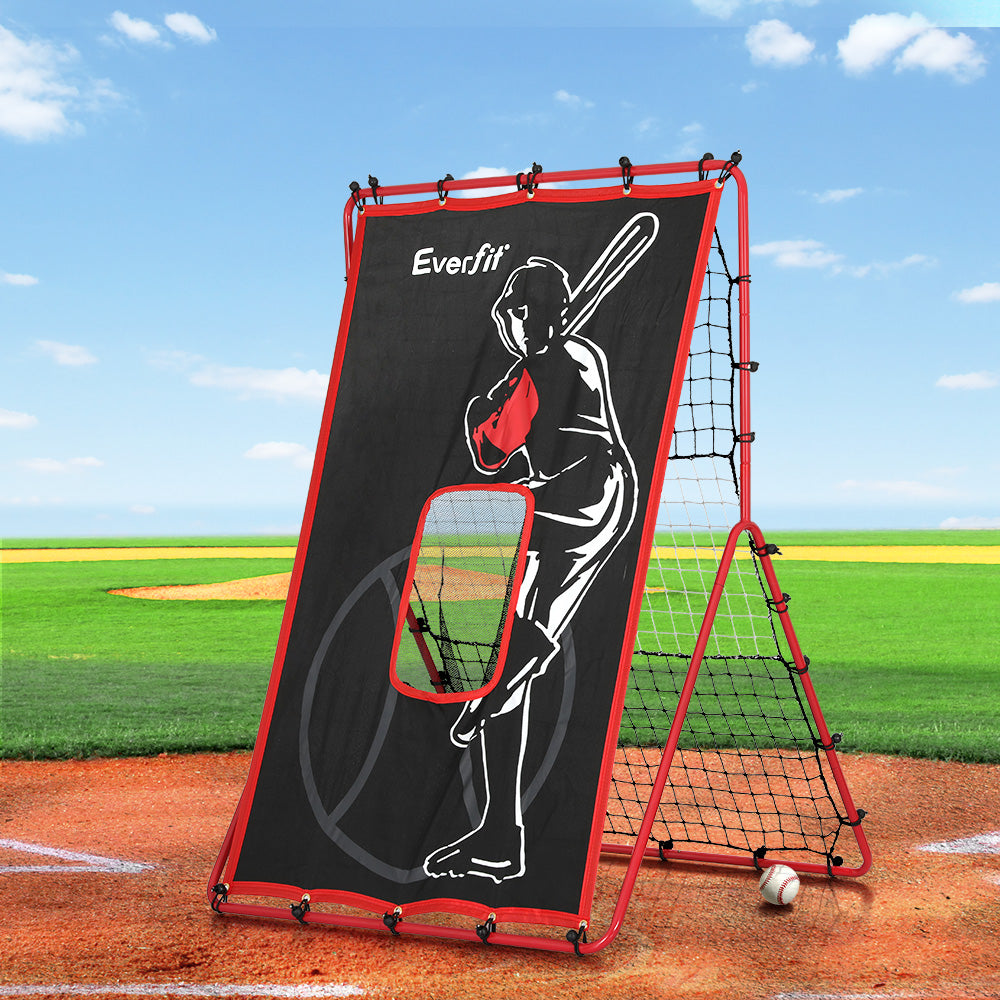 Everfit Baseball Net Rebound Pitching Kit Target Hitter 2 in 1 Training Aid-6