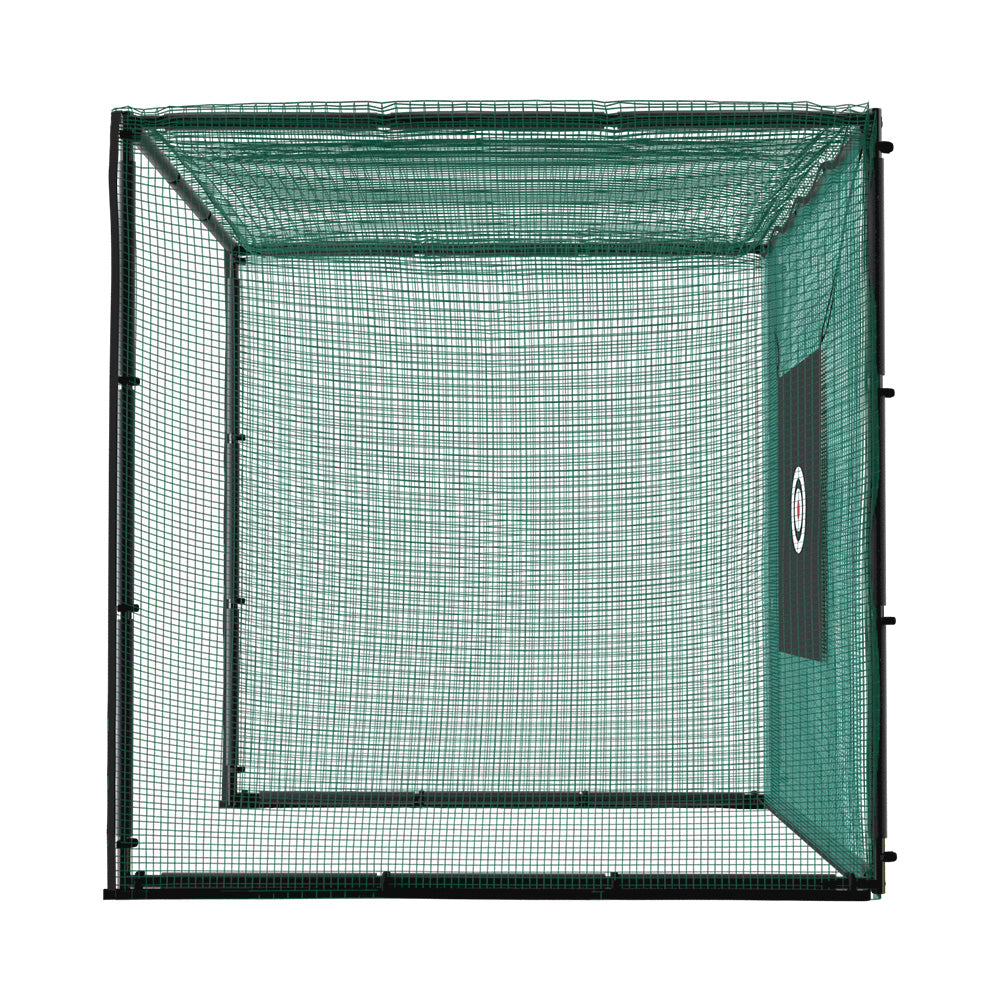 Everfit 3m Golf Practice Net Hitting Cage with Steel Frame Baseball Training-3