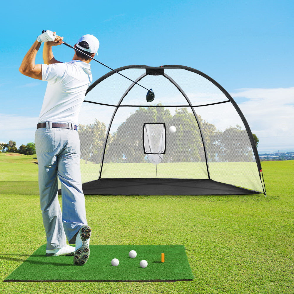 Everfit 3.5m Golf Practice Net with Driving Mat Training Aid Target Hitting-7