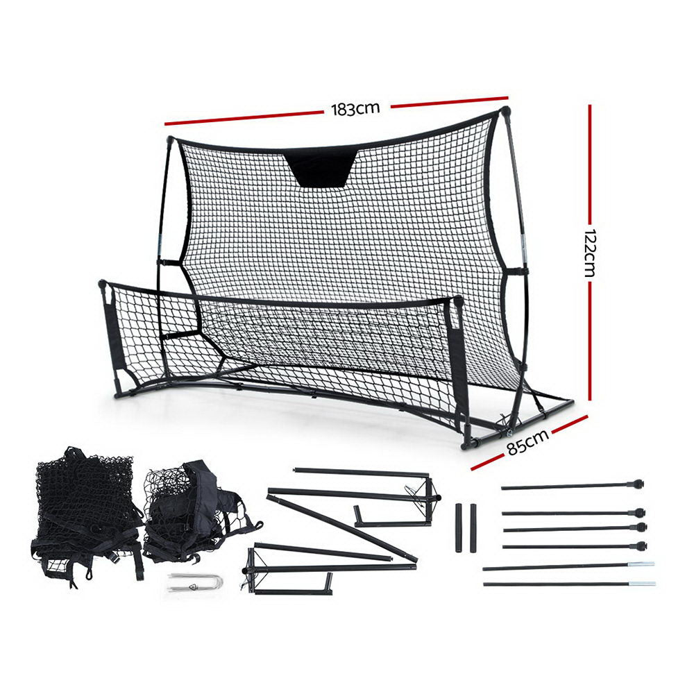 Everfit 1.8m Football Soccer Net Portable Goal Net Rebounder Sports Training-1