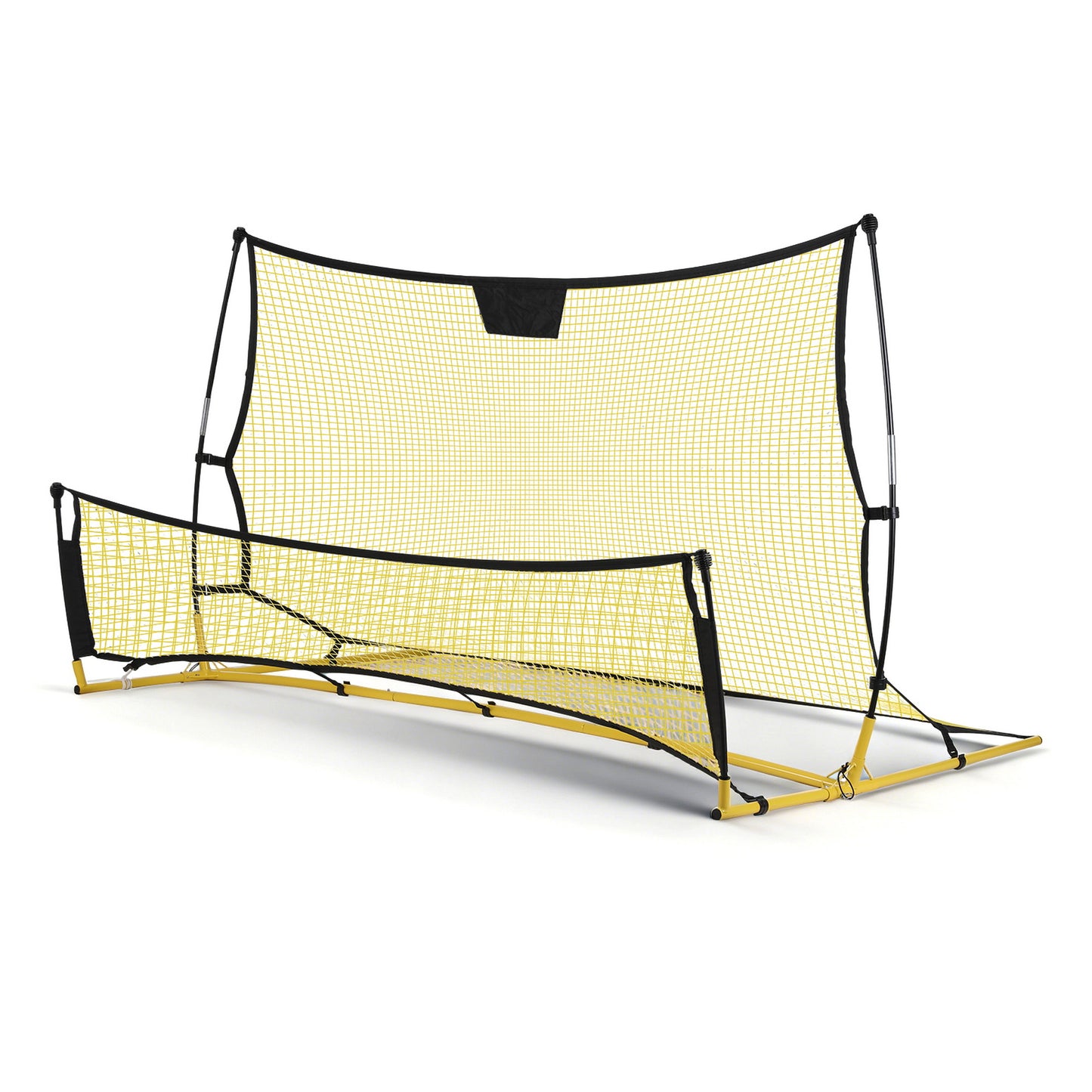 Everfit 2.1m Football Soccer Net Portable Goal Net Rebounder Sports Training Yellow-0
