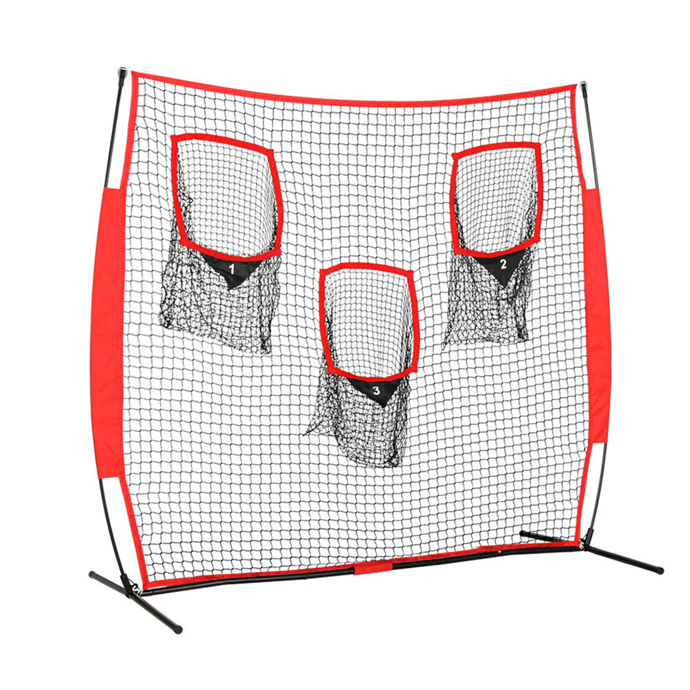 Everfit 1.8m Football Soccer Net Portable Goal Net Training 3 Target Zone-0