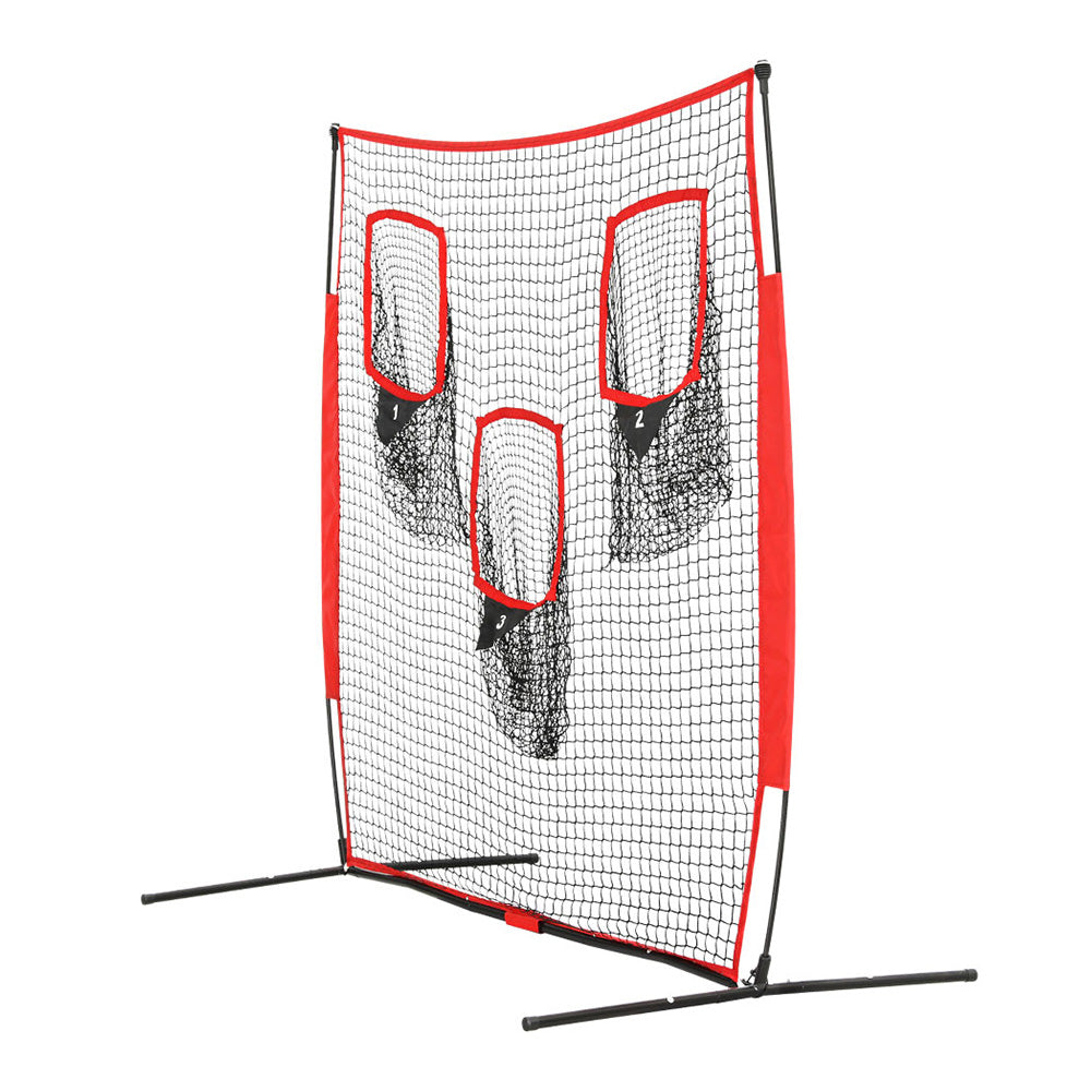 Everfit 1.8m Football Soccer Net Portable Goal Net Training 3 Target Zone-2